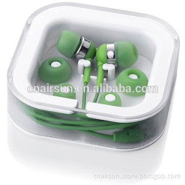 Hot Selling Promotion Colorful Earphone With Carry Case